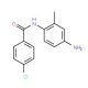 N-(4-Amino-2-methylphenyl)-4-chlorobenzamide - chemical structure image