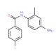 N-(4-Amino-2-methylphenyl)-4-fluorobenzamide - chemical structure image