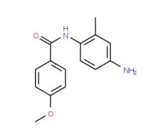 N-(4-Amino-2-methylphenyl)-4-methoxybenzamide - chemical structure image