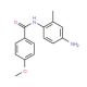 N-(4-Amino-2-methylphenyl)-4-methoxybenzamide - chemical structure image