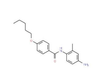 N-(4-Amino-2-methylphenyl)-4-(pentyloxy)benzamide - chemical structure image