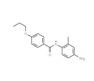 N-(4-Amino-2-methylphenyl)-4-propoxybenzamide - chemical structure image
