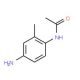 N-(4-Amino-2-methylphenyl)acetamide (CAS 56891-59-9) - chemical structure image