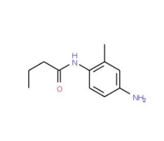 N-(4-Amino-2-methylphenyl)butanamide (CAS 769928-20-3) - chemical structure image