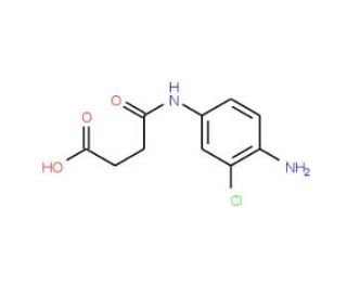 N-(4-Amino-3-chloro-phenyl)-succinamic acid - chemical structure image