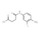 N-(4-Amino-3-chloro-phenyl)-succinamic acid - chemical structure image