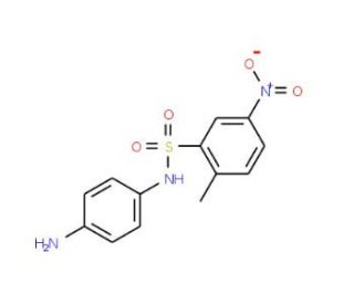 N-(4-Amino-phenyl)-2-methyl-5-nitro-benzenesulfonamide - chemical structure image