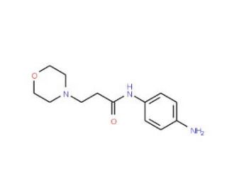 N-(4-Amino-phenyl)-3-morpholin-4-yl-propionamide (CAS 462068-45-7) - chemical structure image