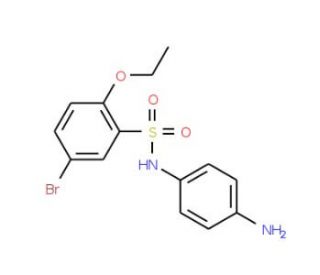 N-(4-Amino-phenyl)-5-bromo-2-ethoxy-benzenesulfonamide - chemical structure image