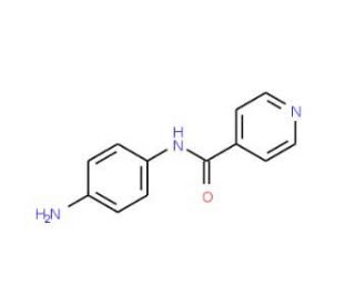 N-(4-Amino-phenyl)-isonicotinamide (CAS 13116-08-0) - chemical structure image