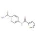 N-[4-(aminocarbonothioyl)phenyl]thiophene-2-carboxamide - chemical structure image