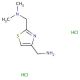 N-{[4-(Aminomethyl)-1,3-thiazol-2-yl]methyl}-N,N-dimethylamine dihydrochloride (CAS 1158234-43-5) - chemical structure image