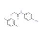 N-(4-Aminophenyl)-2-(2,5-dimethylphenoxy)acetamide - chemical structure image