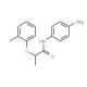N-(4-Aminophenyl)-2-(2-methylphenoxy)propanamide - chemical structure image
