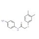 N-(4-Aminophenyl)-2-(3,4-dimethylphenoxy)acetamide - chemical structure image