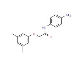 N-(4-Aminophenyl)-2-(3,5-dimethylphenoxy)acetamide - chemical structure image