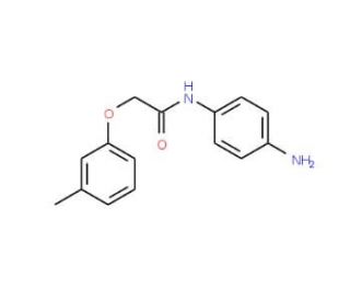 N-(4-Aminophenyl)-2-(3-methylphenoxy)acetamide - chemical structure image