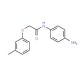 N-(4-Aminophenyl)-2-(3-methylphenoxy)acetamide - chemical structure image