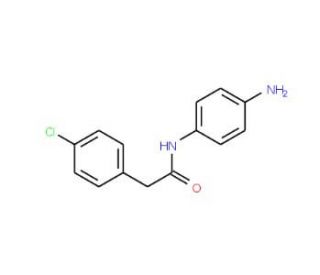 N-(4-Aminophenyl)-2-(4-chlorophenyl)acetamide - chemical structure image