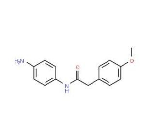 N-(4-Aminophenyl)-2-(4-methoxyphenyl)acetamide - chemical structure image