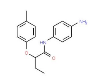 N-(4-Aminophenyl)-2-(4-methylphenoxy)butanamide - chemical structure image