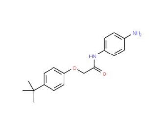 N-(4-Aminophenyl)-2-[4-(tert-butyl)phenoxy]-acetamide - chemical structure image