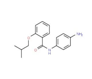 N-(4-Aminophenyl)-2-isobutoxybenzamide - chemical structure image