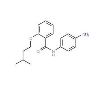 N-(4-Aminophenyl)-2-(isopentyloxy)benzamide - chemical structure image