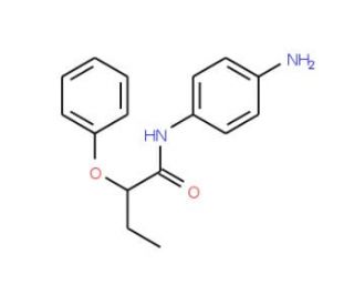 N-(4-Aminophenyl)-2-phenoxybutanamide - chemical structure image