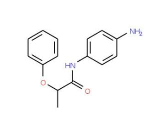 N-(4-Aminophenyl)-2-phenoxypropanamide - chemical structure image