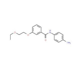 N-(4-Aminophenyl)-3-(2-ethoxyethoxy)benzamide - chemical structure image