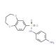 N-(4-aminophenyl)-3,4-dihydro-2H-1,5-benzodioxepine-7-sulfonamide - chemical structure image