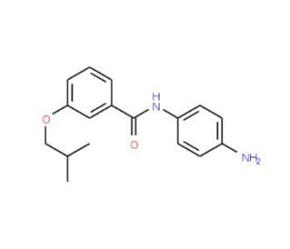 N-(4-Aminophenyl)-3-isobutoxybenzamide - chemical structure image