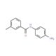 N-(4-Aminophenyl)-3-methylbenzamide (CAS 425651-25-8) - chemical structure image