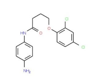 N-(4-Aminophenyl)-4-(2,4-dichlorophenoxy)-butanamide - chemical structure image