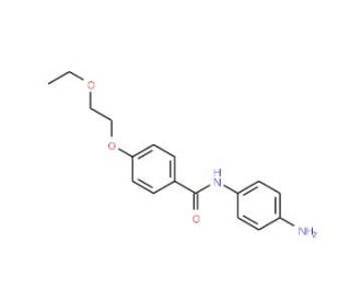 N-(4-Aminophenyl)-4-(2-ethoxyethoxy)benzamide - chemical structure image