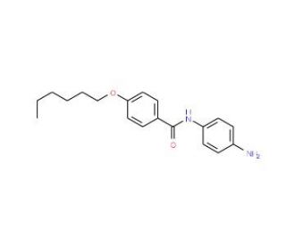 N-(4-Aminophenyl)-4-(hexyloxy)benzamide - chemical structure image