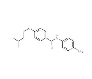 N-(4-Aminophenyl)-4-(isopentyloxy)benzamide - chemical structure image