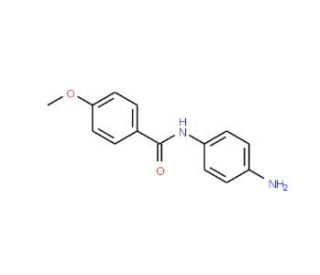 N-(4-Aminophenyl)-4-methoxybenzamide (CAS 23600-43-3) - chemical structure image
