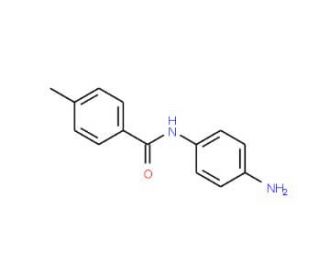 N-(4-Aminophenyl)-4-methylbenzamide (CAS 23600-44-4) - chemical structure image