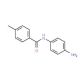 N-(4-Aminophenyl)-4-methylbenzamide (CAS 23600-44-4) - chemical structure image