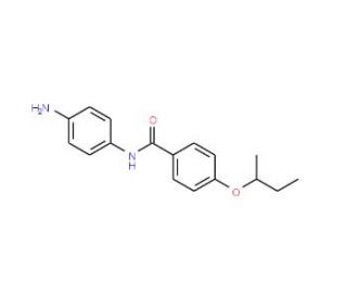 N-(4-Aminophenyl)-4-(sec-butoxy)benzamide - chemical structure image