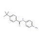 N-(4-Aminophenyl)-4-(tert-butyl)benzamide (CAS 129488-55-7) - chemical structure image