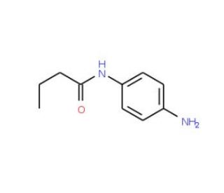 N-(4-Aminophenyl)butanamide (CAS 116884-02-7) - chemical structure image