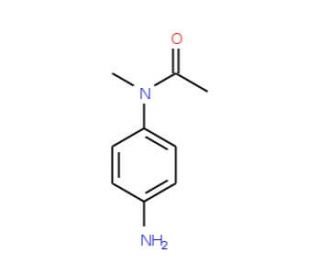 N-(4-Aminophenyl)-N-methylacetamide (CAS 119-63-1) - chemical structure image