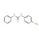N-(4-aminophenyl)-N′-phenylurea (CAS 10141-46-5) - chemical structure image