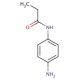 N-(4-Aminophenyl)propanamide (CAS 59690-89-0) - chemical structure image