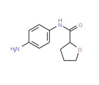 N-(4-aminophenyl)tetrahydrofuran-2-carboxamide - chemical structure image
