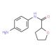 N-(4-aminophenyl)tetrahydrofuran-2-carboxamide - chemical structure image