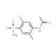 N-[4-(Aminosulfonyl)-5-chloro-2-methylphenyl]acetamide (CAS 17560-53-1) - chemical structure image